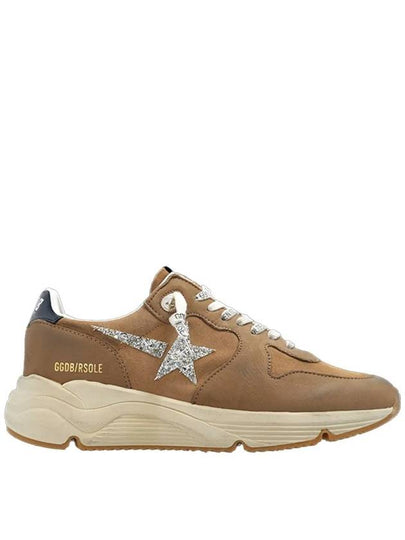 Running Glitter Star Low Top Sneakers Beige - GOLDEN GOOSE - BALAAN 2