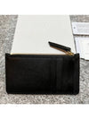 Signature Stitch Zipper Card Wallet Black - MAISON MARGIELA - BALAAN 4