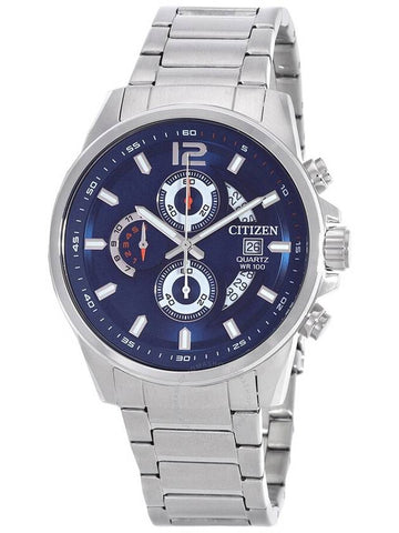 Citizen Chronograph Quartz Blue Dial Watch AN3690-56L - CITIZEN - BALAAN 1