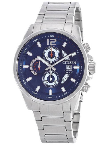 Citizen Chronograph Quartz Blue Dial Watch AN3690-56L - CITIZEN - BALAAN 1