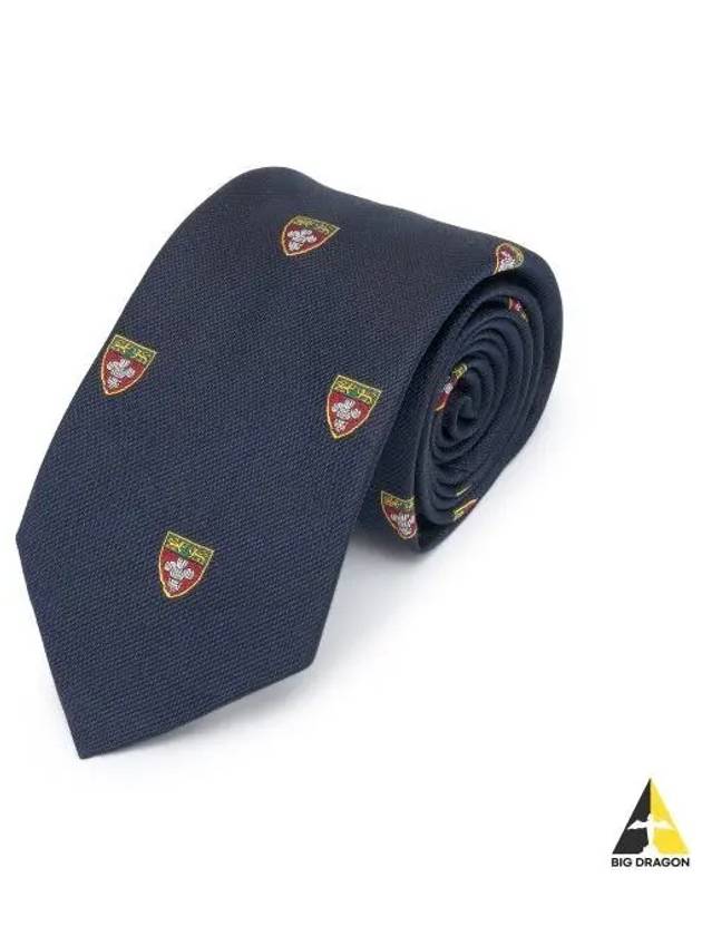 Striped Club Silk Tie Navy - POLO RALPH LAUREN - BALAAN 1