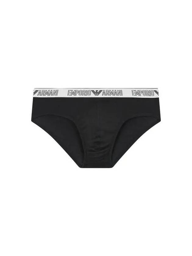 UNDERWEAR Men s Jacquard Logo Banding Briefs Black 271963 - EMPORIO ARMANI - BALAAN 1