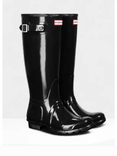 Original Tall Gloss Rain Boots Black - HUNTER - BALAAN 2