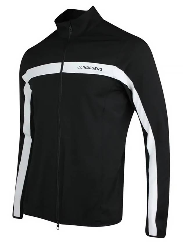 Jarvis Mid Layer Jacket Black - J.LINDEBERG - BALAAN 3