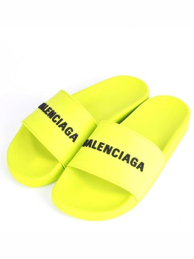 Logo slide slipper sandals 39 260 - BALENCIAGA - BALAAN 1