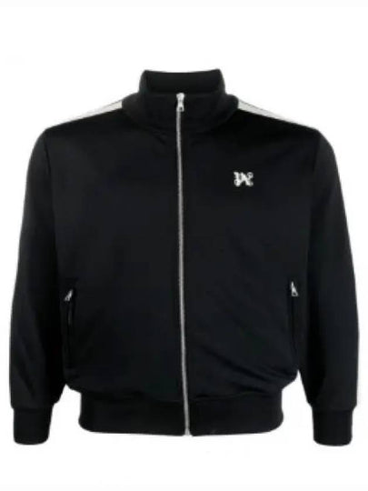 Monogram Classic Track Jacket Black - PALM ANGELS - BALAAN 2