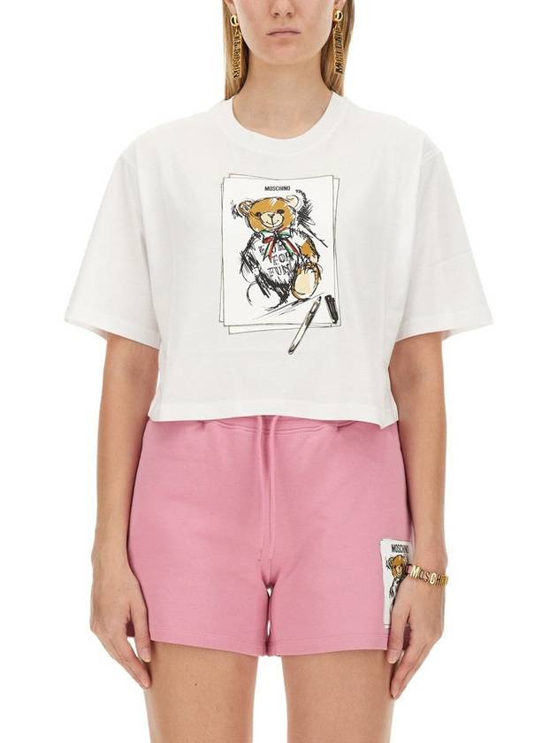 Moschino Jersey T-Shirt - MOSCHINO - BALAAN 1