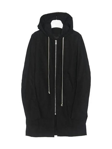 12th Anniversary Zip-up Over Hooded Jacket Black RU16S3983 B 09 - RICK OWENS - BALAAN 1