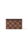 Damier Eben Single Card Wallet Brown - LOUIS VUITTON - BALAAN 6