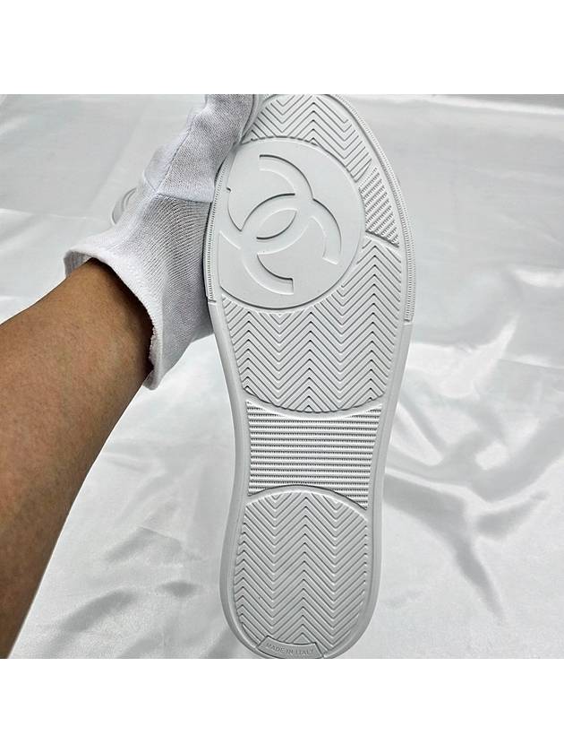 Air Force CC Logo Women s Sneakers White G45079 - CHANEL - BALAAN 6