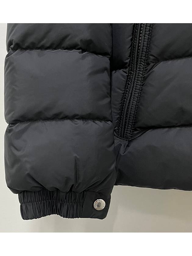 Kids Logo Patch NEW BYRONF Down Padded Jacket 8Y 10Y Black 1A00086 5968E 999 - MONCLER - BALAAN 6