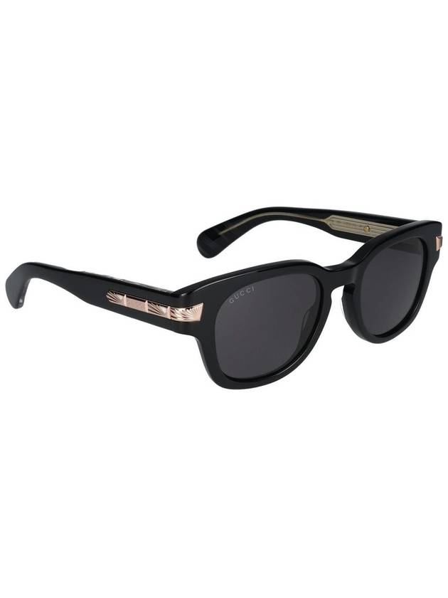 Eyewear Rectangular Frame Sunglasses AA672350OM - GUCCI - BALAAN 4