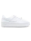 Women's  Air Force 1 Sage Low Top Sneakers White - NIKE - BALAAN 1