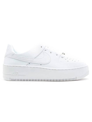 Women's  Air Force 1 Sage Low Top Sneakers White - NIKE - BALAAN 1