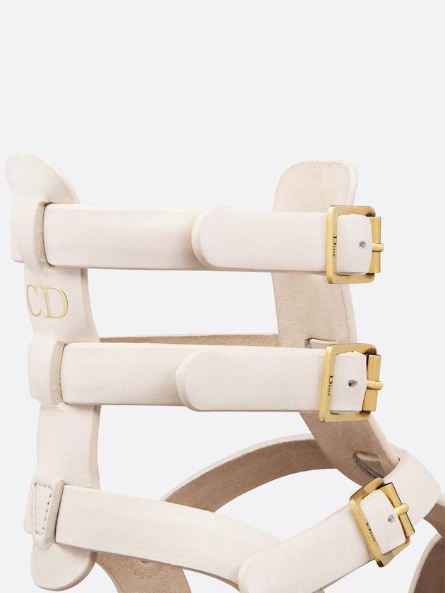 Dioriviera Marine Rope Sole Sandals White - DIOR - BALAAN 5