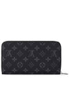 Zippy Organizer Monogram Eclipse Long Wallet Black - LOUIS VUITTON - BALAAN 5