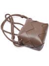 Cassette Intrecciato Mini Shoulder Bag Brown - BOTTEGA VENETA - BALAAN 6