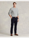 Cotton crewneck sweater gray - POLO RALPH LAUREN - BALAAN 3