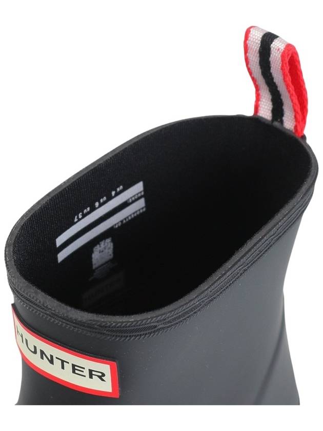 Original Play Short Rain Boots Black - HUNTER - BALAAN 10