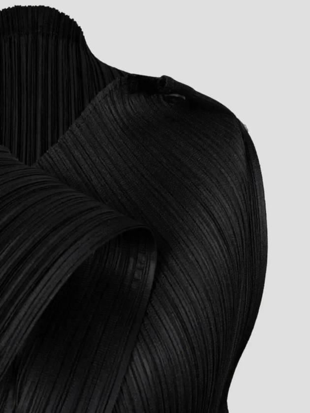 Pleated Please Top July Monthly Black Free - ISSEY MIYAKE - BALAAN 6