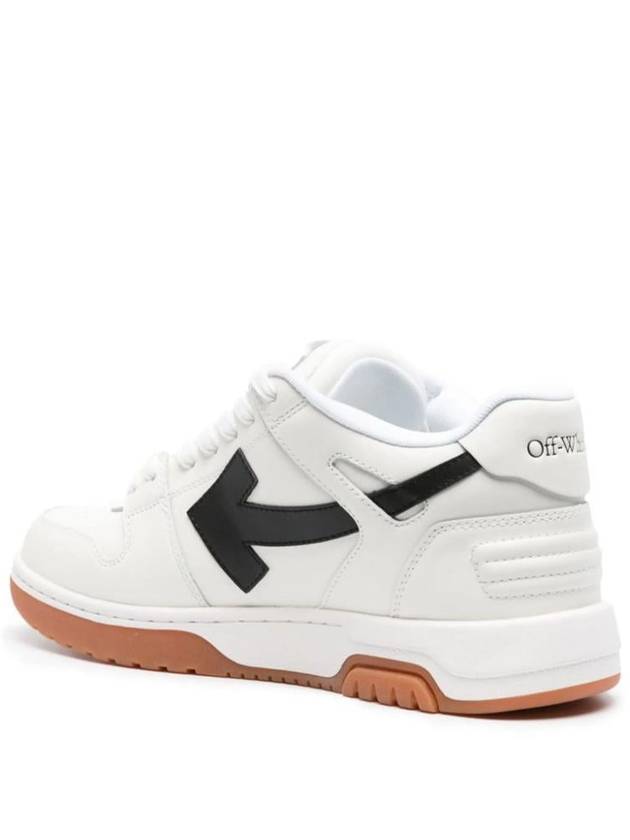 24 ss leather sneakers WITH ICONCI zip tie OMIA189C99LEA0110110 B0650994085 - OFF WHITE - BALAAN 4