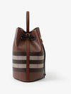 Small TB Bucket Bag Dark Birch Brown - BURBERRY - BALAAN 3