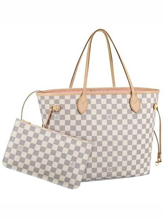 Neverfull MM Shoulder Bag Pink - LOUIS VUITTON - BALAAN.