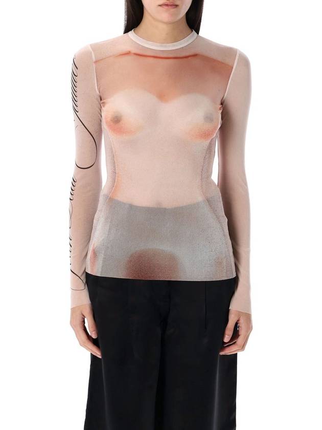 Jean Paul Gaultier Mesh Top Le Classique - JEAN PAUL GAULTIER - BALAAN 1