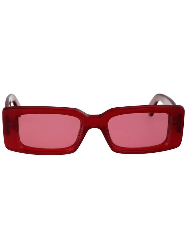 Sunglasses OERI127S24PLA001 2828 2828 BURGUNDY - OFF WHITE - BALAAN 2