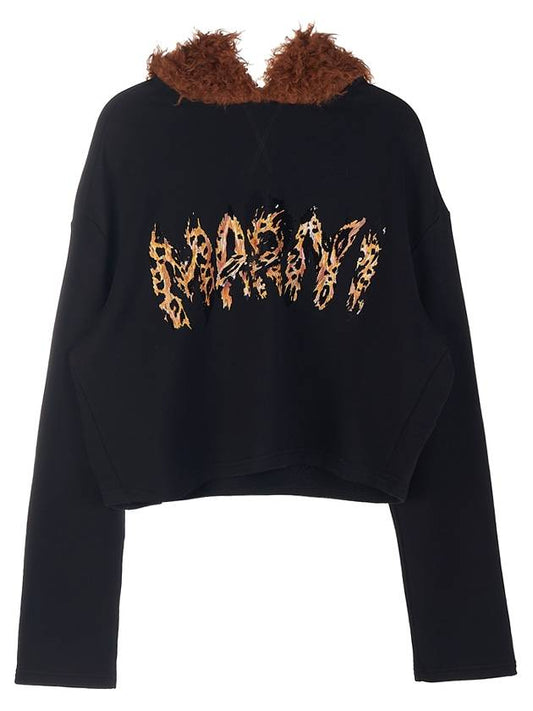 hooded top black - MARNI - BALAAN.