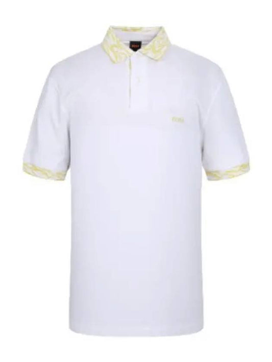 Boss Season Pattern Short Sleeve Polo Shirt T Collar - HUGO BOSS - BALAAN 1