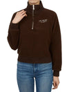 Embroider Logo Sweatshirt Brown - SPORTY & RICH - BALAAN 8