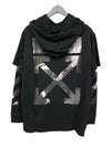 Caravaggio Arrow Double Hoodie Black - OFF WHITE - BALAAN 2