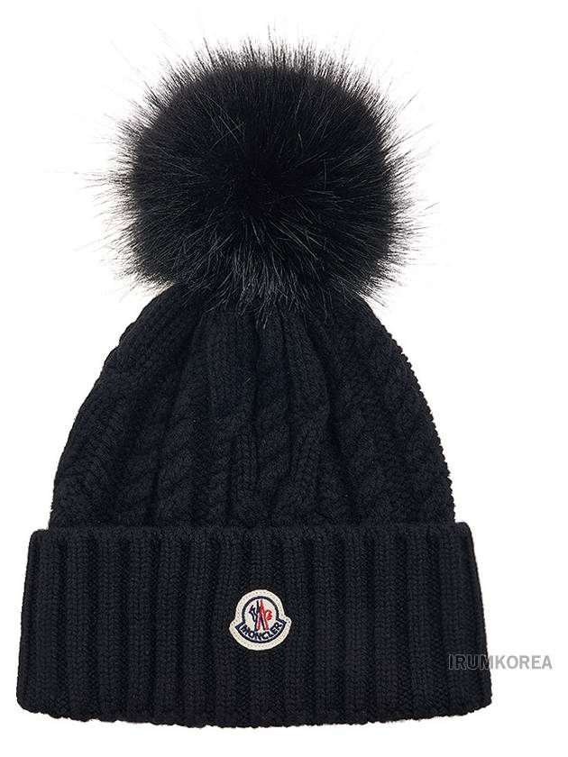 Foam Knit Beanie 3B00029 M4506 999 - MONCLER - BALAAN 10