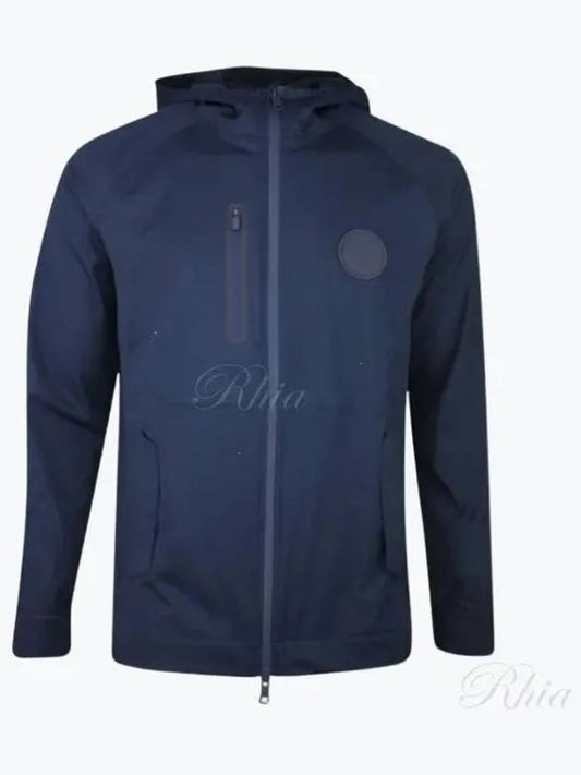 Men's Repeller Soft Shell Hooded Jacket Navy - G/FORE - BALAAN 2