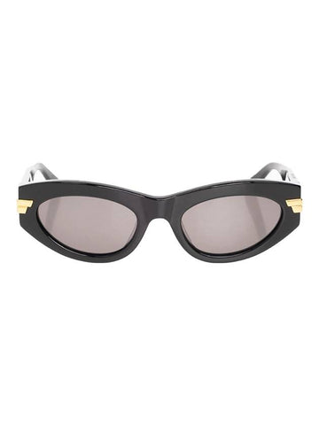 Eyewear Acetate Sunglasses Black - BOTTEGA VENETA - BALAAN.