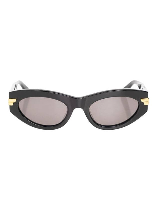 Eyewear Acetate Sunglasses Black - BOTTEGA VENETA - BALAAN.