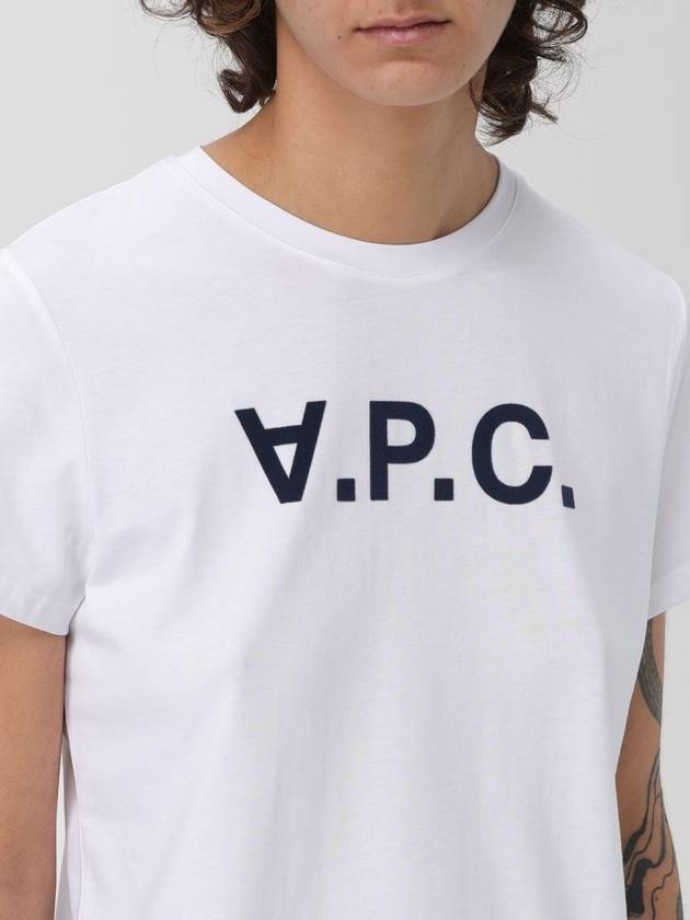 T-shirt A.P.C. in cotone con logo - A.P.C. - BALAAN 3