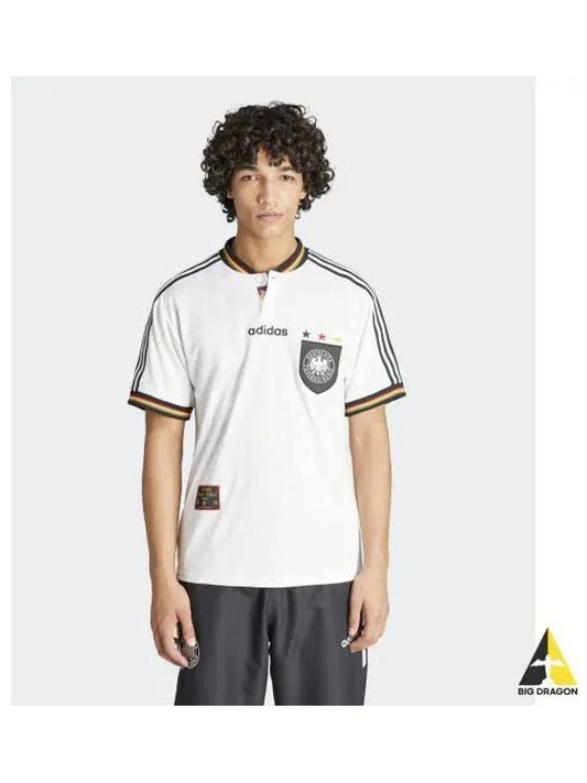 Germany 1996 Home Jersey Short Sleeve T-shirt White - ADIDAS - BALAAN 2