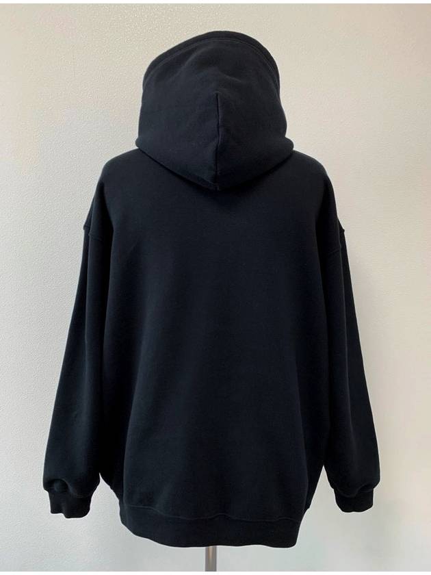 Paris Logo Hooded Sweatshirt XS - BALENCIAGA - BALAAN 5