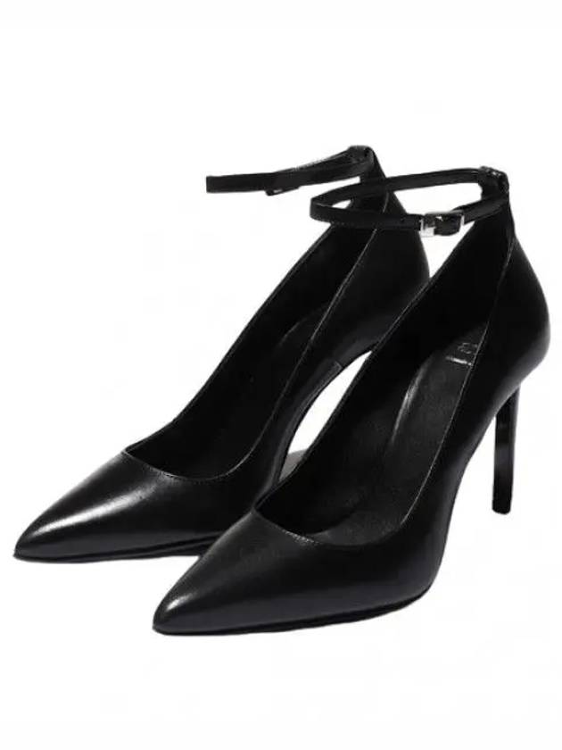 leather strap heel women shoes - AMI - BALAAN 1