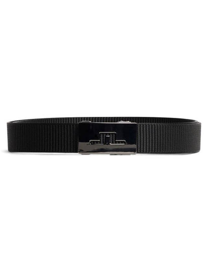 Men's Roy Webbing Belt Black - J.LINDEBERG - BALAAN 2