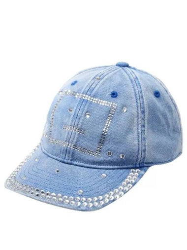 crystal face logo cap hat - ACNE STUDIOS - BALAAN 1