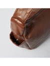 Eco Leather Hobo Cross Bag Brown - THE GREEN LAB - BALAAN 9