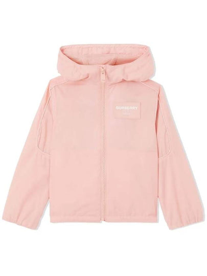 Kids Women s Logo Hooded Jacket Pink 8047984 - BURBERRY - BALAAN 2