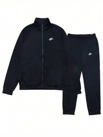 Club Men's Polyester Fabric Training Track Suit Black - NIKE - BALAAN 2