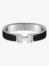 Clickash Bracelet Rose Gold White Silver Palladium Black Marron Creme PM GM - HERMES - BALAAN 10