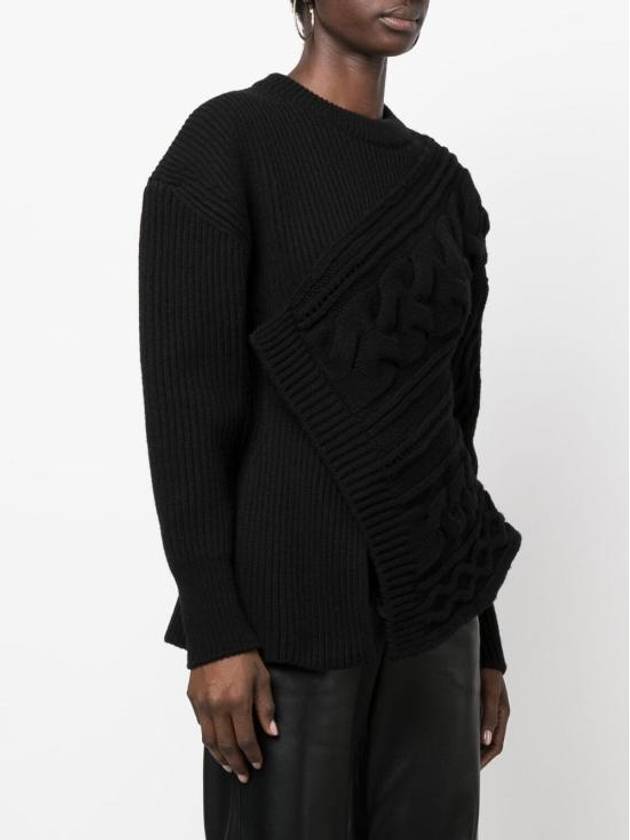 Piece Patch Knit Top Black - ALEXANDER MCQUEEN - BALAAN 4