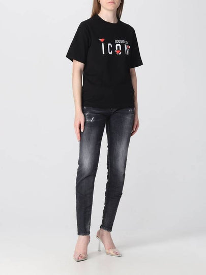 T-shirt Icon Dsquared2 in cotone - DSQUARED2 - BALAAN 2