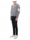 Crab Gem Icon Cotton Bomber Jacket Grey - THOM BROWNE - BALAAN 5